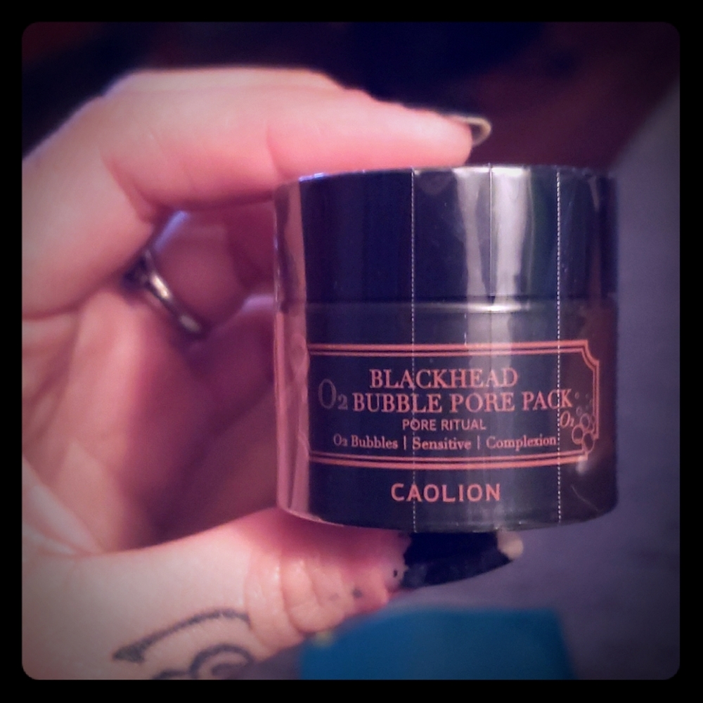 Blackhead bubble mask